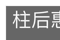 柱后惠文的意思