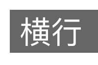 横行的意思