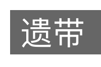 遗带的意思