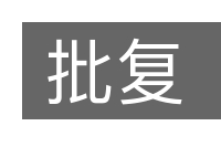 批复的意思