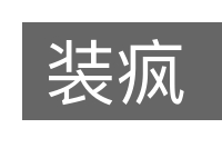 装疯的意思