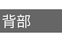 背部的意思