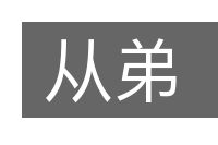 从弟的意思