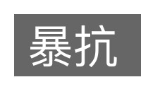 暴抗的意思