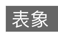 表象的意思