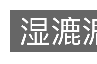 湿漉漉的意思