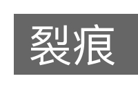 裂痕的意思